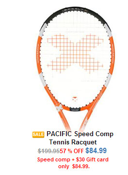 Pacific Speed Comp Racquet and Gift Card Bundle