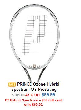 Prince Ozone Hybrid Spectrum OS and Gift Card Bundle