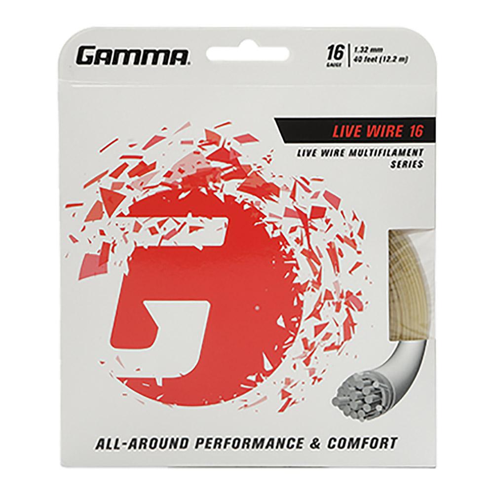 Gamma TNT2 Touch 16 1.32mm Tennis Strings Set 