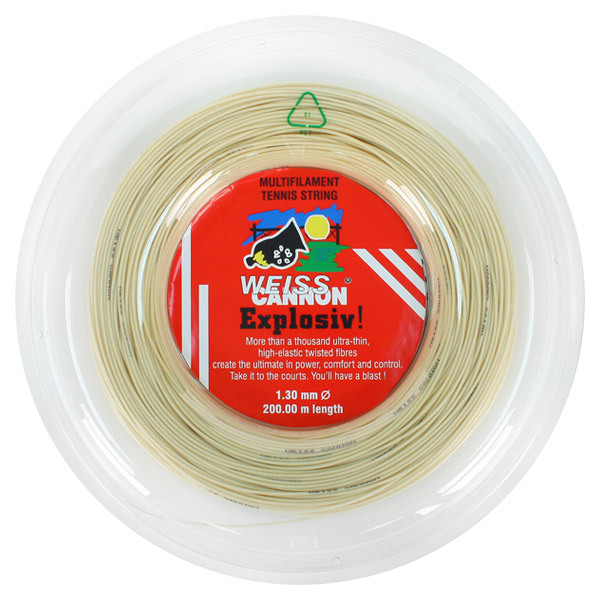 TENNIS STRING WEISS CANNON RED GHOST REEL 200M 