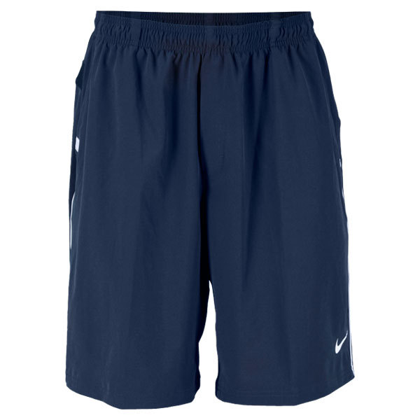 Nike - N.E.T. 9 Woven Short (Obsidian/White/White) - Apparel