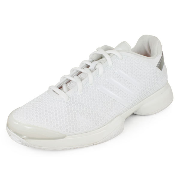 Women`s Stella McCartney Barricade Tennis Shoes White and Silver