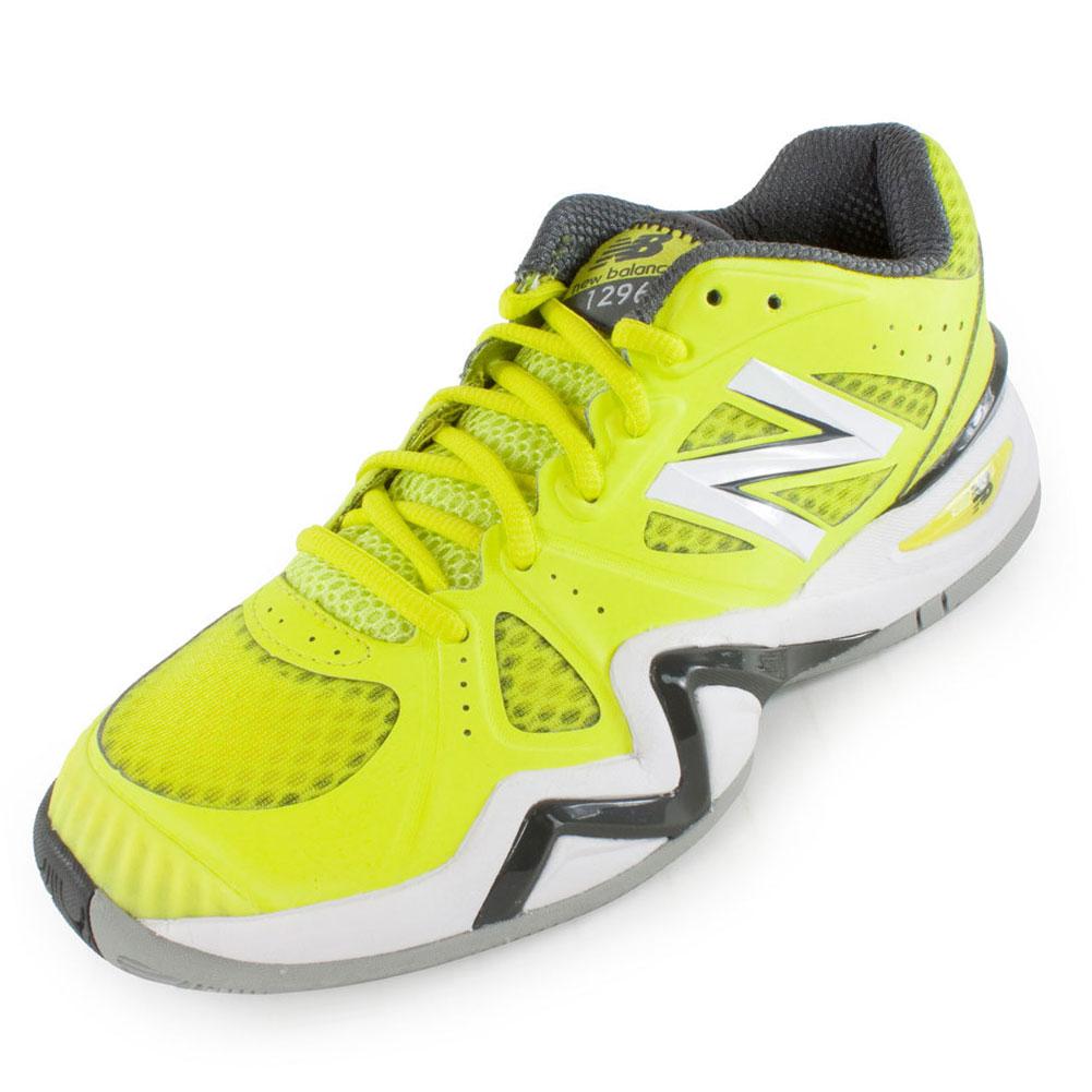 new balance yellow tennis shoes