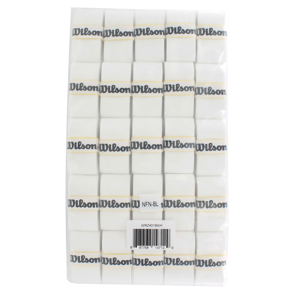 Impresión interferencia Desaparecer Wilson Pro Overgrip Tennis Grip 50 Pack White