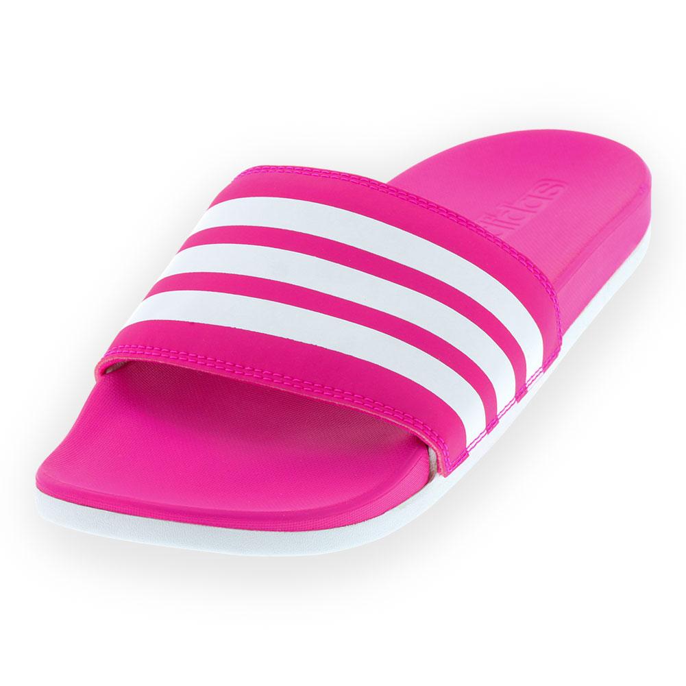 adidas adilette cloudfoam women's slide sandals