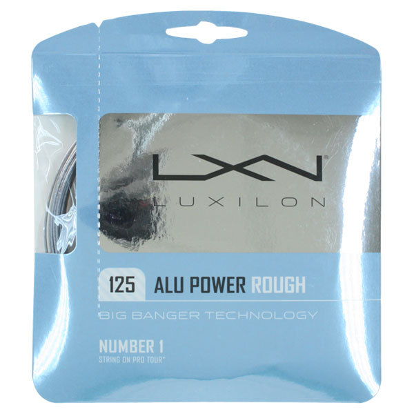 Luxilon ALU Power Rough 125-16L g Big Banger 1.25mm Tennis String New Set 