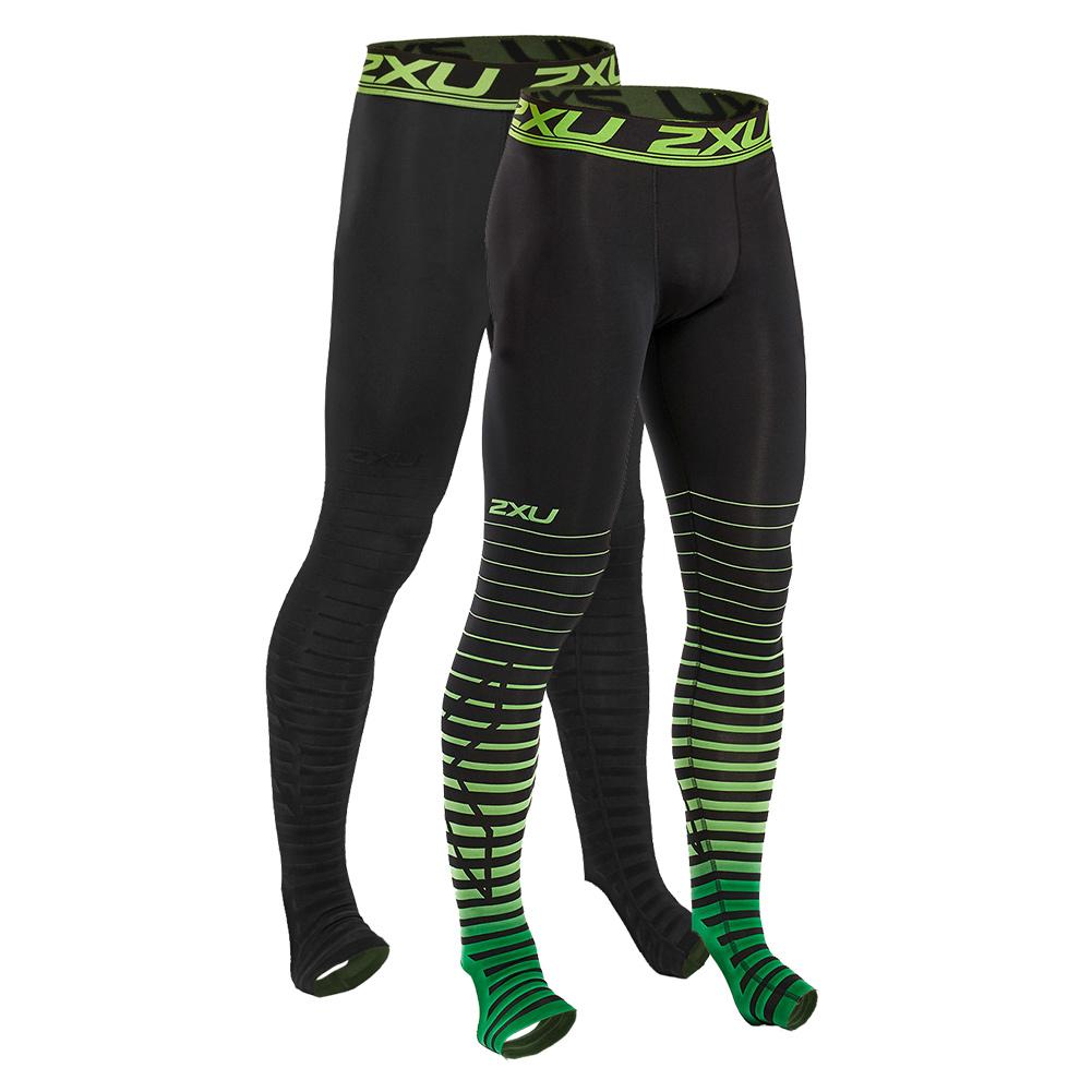 Frugtgrøntsager Ægte Delegeret 2XU Men`s Power Recovery Compression Tights | Tennis Express