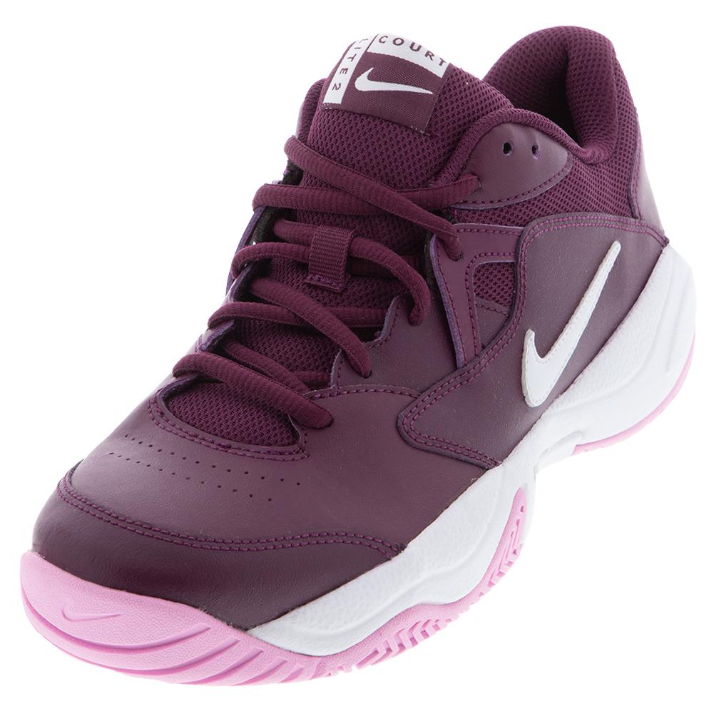 nike tennis shoes womens purple