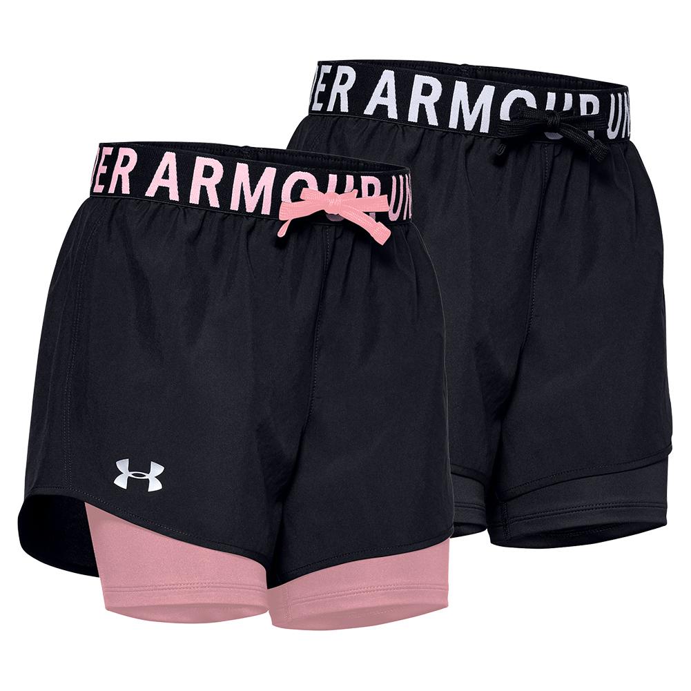 under armour girls compression shorts
