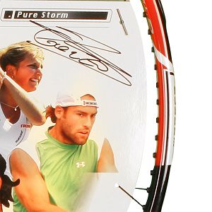 autographed Fernando Gonzalez racquet