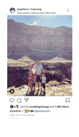 Bryan Brothers Family Pic Instagram