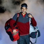 Roger Federer on Day 1 at the Barclays ATP World Tour Finals (Nov. 8, 2014 - Source: Julian Finney/Getty Images Europe)