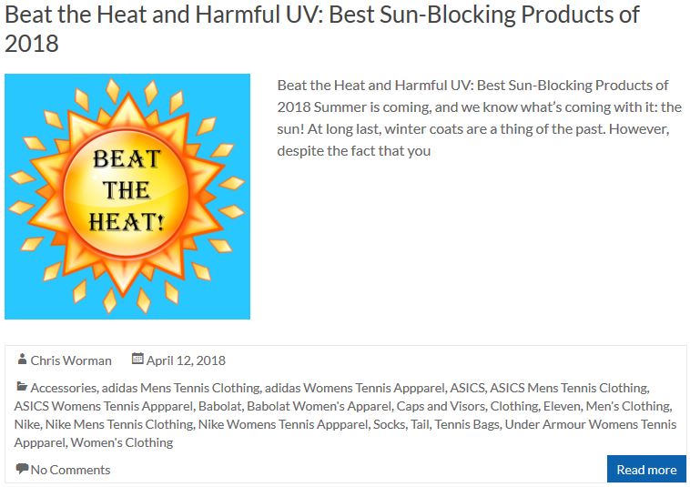 Beat the Heat and Harmful UV - Best Sun-Blocking Products of 2018