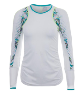 Lucky In Love Long Sleeve Tennis Top