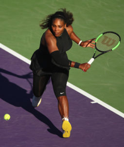 Serena Williams at the 2018 Miami Open