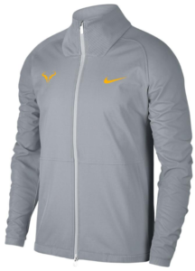 Nike Men's Rafa Court Tennis Jacket in Wolf Gray