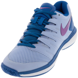 Nike Women's Air Zoom Prestige Tennis Shoes in Royal Tint and Monarch Purple