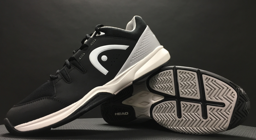 Men's Brazer Tennis Shoes in Black and White