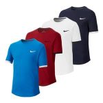 Summer 2019 Nike Boys Court Dry Short Sleeve Top