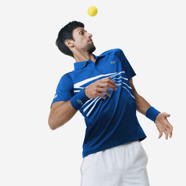 Djokovic and Lacoste Making Statements in New Tennis Apparel