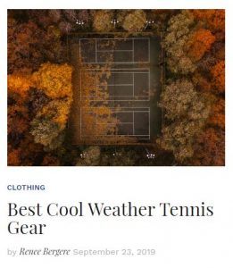 Best Cool Weather Tennis Gear Blog Thumbnail
