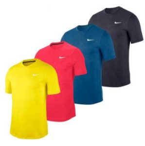 NikeCourt Dry Challenger Short Sleeve Tennis Top Spring 20