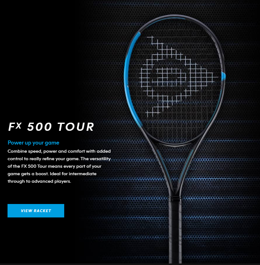 May The Force Be With You: New Dunlop FX Racquet Series Review - TENNIS  EXPRESS BLOG