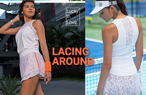lucky in love tennis apparel women clothing