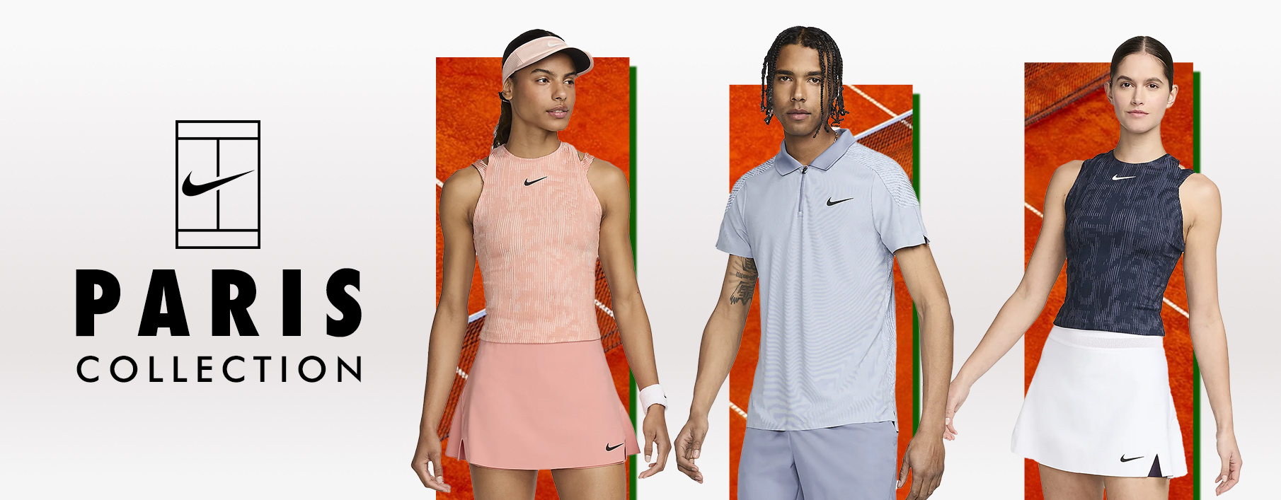 tennis nike paris french open roland garros apparel