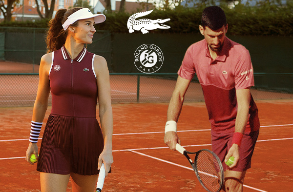 Lacoste Paris roland garros french open tennis apparel novak djokovich