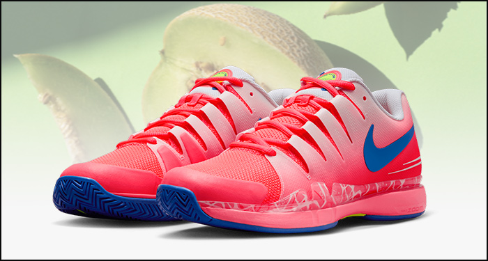  Nike Mens Air Zoom Vapor 9.5 Tour Tennis Shoes Hot Punch