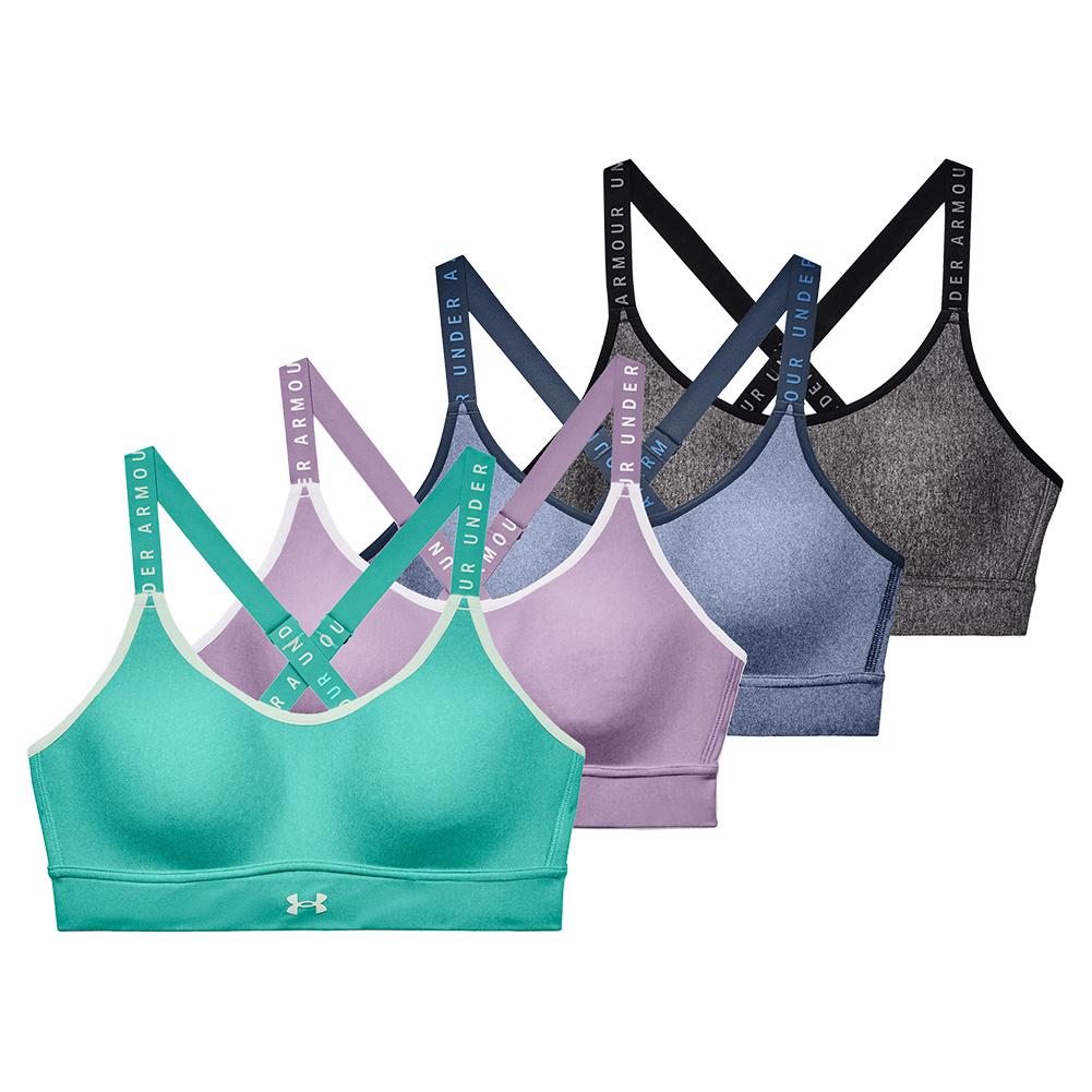 Under Armour Women`s Infinity Mid Heather Cover Sports Bra