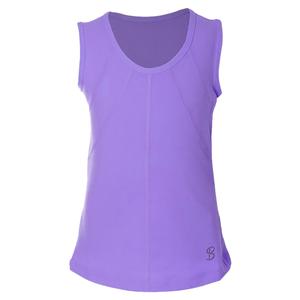 Girls` UV Colors Tennis Tank Amethyst