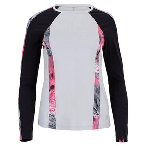 Women`s Long Sleeve Tennis Top Stone