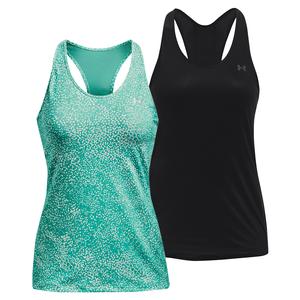 Women`s HeatGear Armour Racer Print Tank