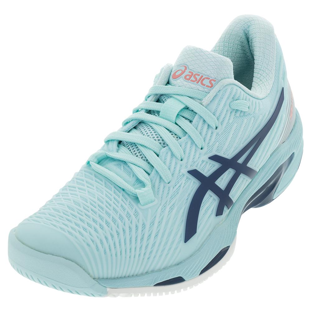  Women's Solution Speed Ff 2 Tennis Shoes Clear Blue And Light Indigo