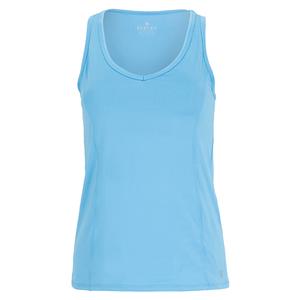 Women`s High Vibes Tennis Tank Bonnie Blue