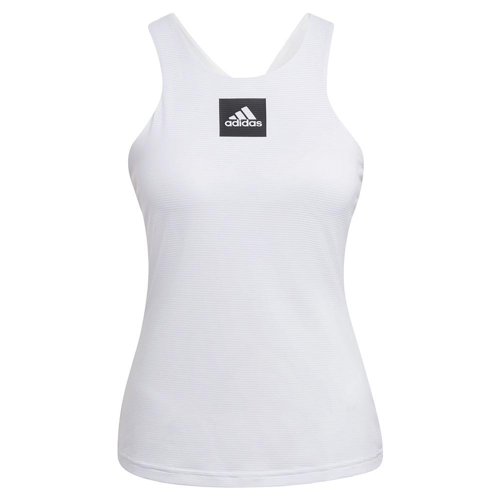 Women`s Primeblue HEAT.RDY Y-Back Tank and Black