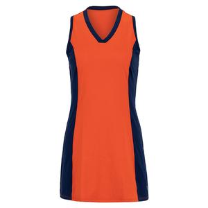 Women`s Walk the Line Tennis Dress Cherry Tomato