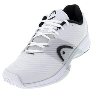 Men`s Revolt Pro 4.0 Tennis Shoes White and Black