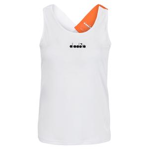 Women`s L. Tennis Tank Optical White