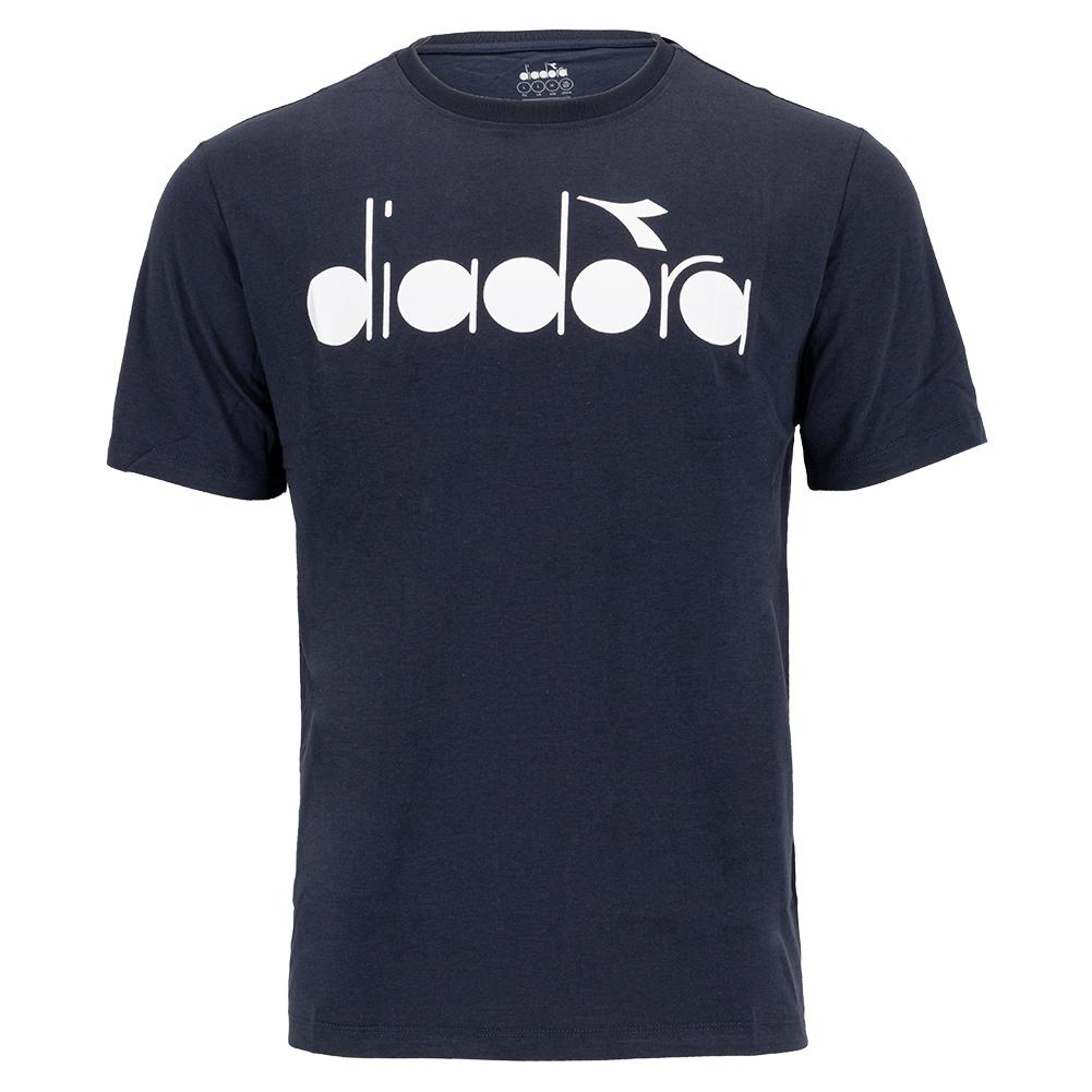 Junior opbouwen tot nu Diadora Men`s Diadora Club Short Sleeve Tennis T-Shirt