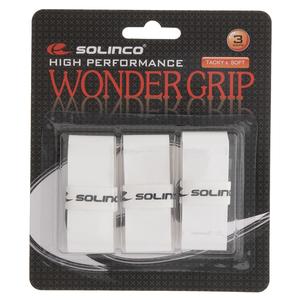 Wonder Tacky Tennis Over Grip White 3 Pack