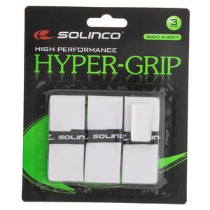 Hyper Extra Tacky Tennis Over Grip White 3 Pack