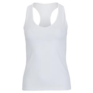 Women`s Basic Tennis Tank White