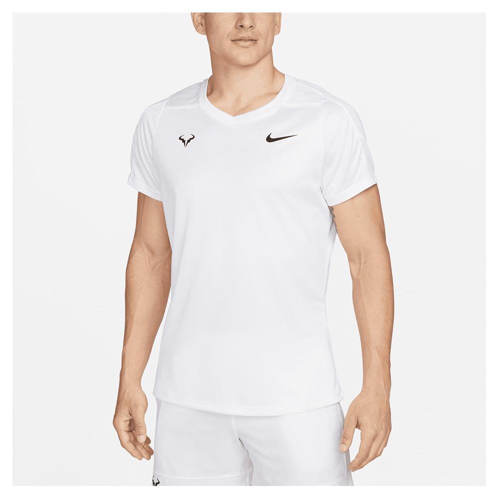 Nike Dri-FIT Rafa Challenger Camiseta Tenis Hombre Pure Platinum