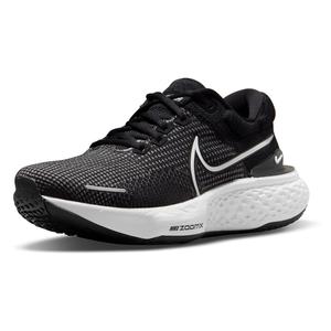 Men`s ZoomX Invincible Run Flyknit 2 Running Shoes Black and Summit White
