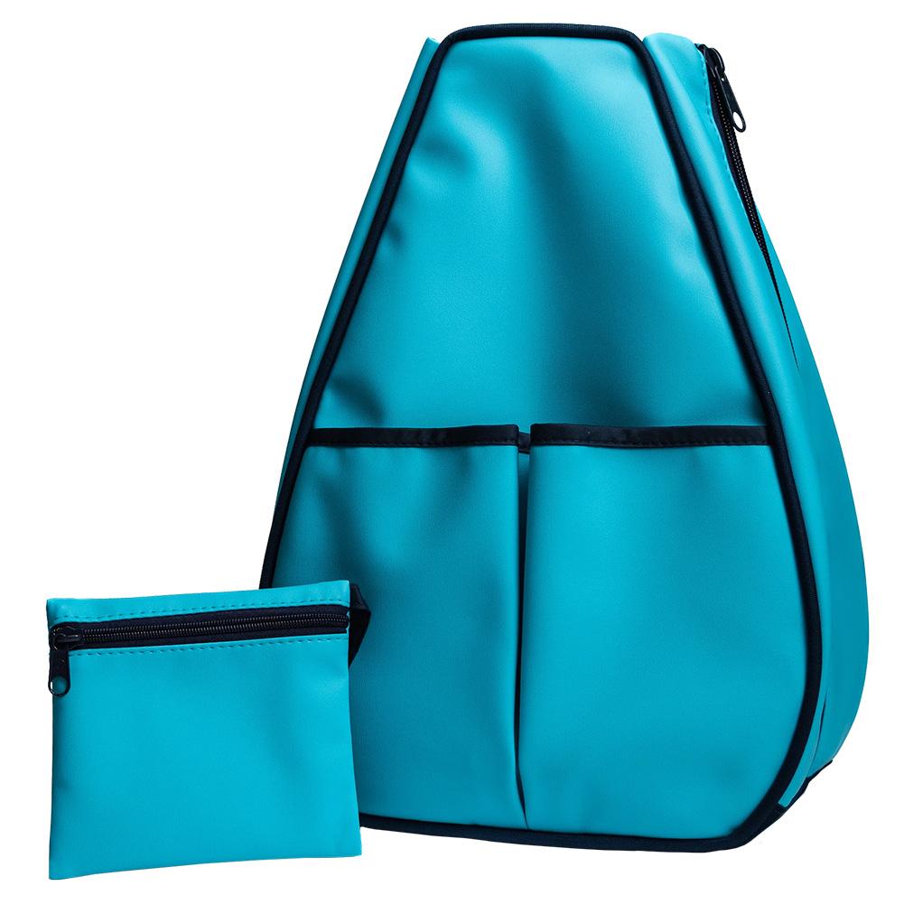  Women's Sophi Tennis Backpack Turquoise Faux