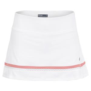 Women`s Banded Arena Tennis Skort White