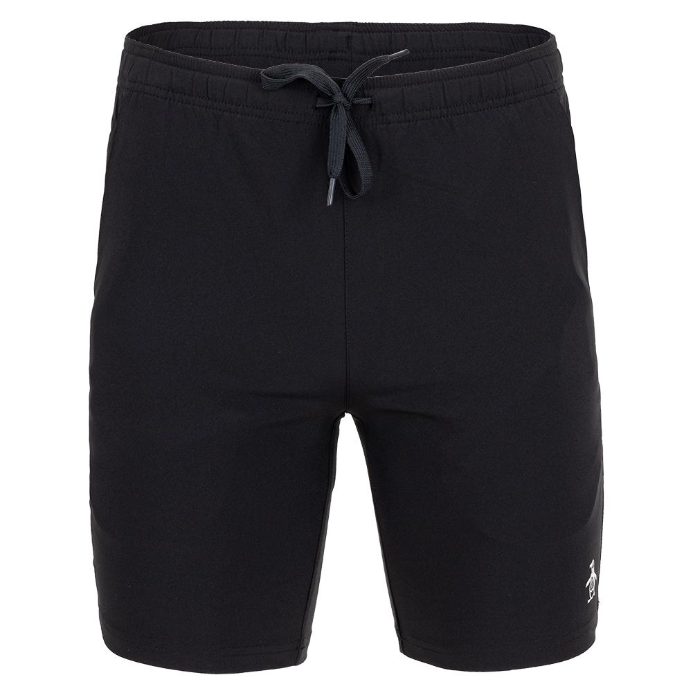 Penguin Men`s Solid Performance 8 Inch Tennis Short Caviar